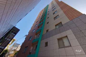 ジェイパーク渋谷イーストスクエアの外観（南西側から）