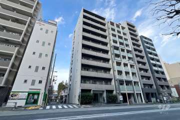 グランドコンシェルジュ神楽坂アルファの外観（南西側から）