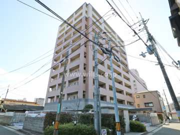 ディアステージ伊丹宮ノ前の外観（北西側から）