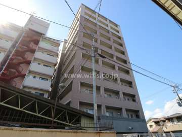 ディアステージ伊丹宮ノ前の外観（北側から）