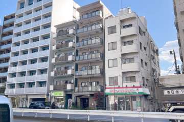 グランヴァン高田馬場の外観（北西側から）