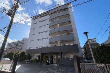 落合マンションの外観（北東側から）