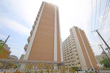 高田馬場住宅の外観（北東側から）