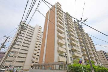 高田馬場住宅の外観（北西側から）