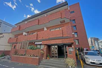 ジョリーメゾンヌベル下落合の外観（北東側から）