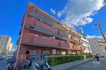 ジョリーメゾンヌベル下落合の外観（北西側から）