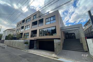 ザ・サンメゾン目白近衛町エルドの外観（北東側から）