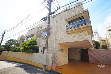下落合ガーデンハウスの外観（東側から）