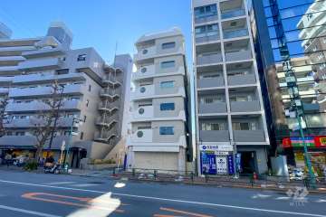 メゾンドール三由の外観（北西側から）