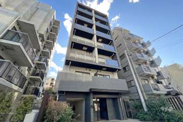 レガリス高田馬場の外観（北東側から）