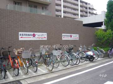 来客用駐輪場