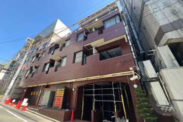 ライオンズプラザ新宿の外観（南西側から）