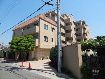 モンテヴィル武庫之荘カーサビエンの外観（北西側から）