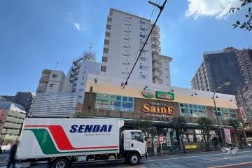牛込ハイマンションの外観（北側から）