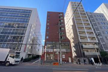 グランメール高田馬場の外観（北東側から）