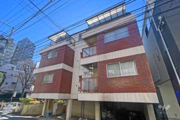 タピオラマンション高田馬場の外観（北西側から）