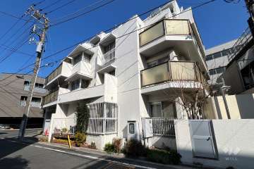 ハウス高田馬場の外観（南側から）