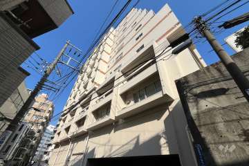 メゾンドール高田馬場の外観（南西側から）
