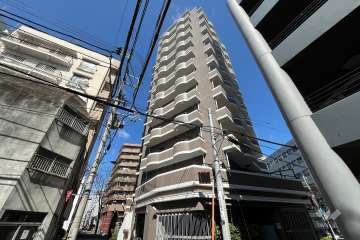 藤和シティホームズ神楽坂の外観（南側から）