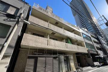 ラインビルド新宿御苑の外観（北西側から）