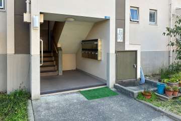 住戸出入口と共用ポスト
