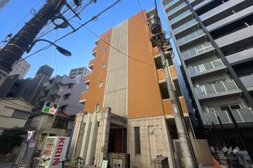 メゾンドヴィレ市ヶ谷の外観（北西側から）