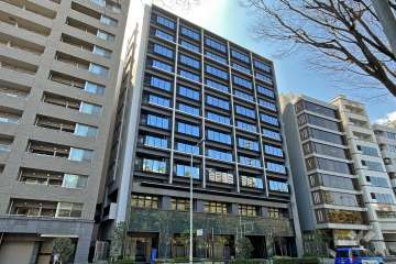 ザ・パークハウス市ヶ谷の外観（北東側から）