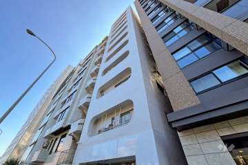 市ヶ谷ホワイトレジデンスの外観（北西側から）