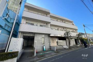 ステージグランデ市谷薬王寺の外観（北東側から）