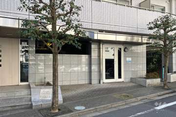 駐輪場の出入り口