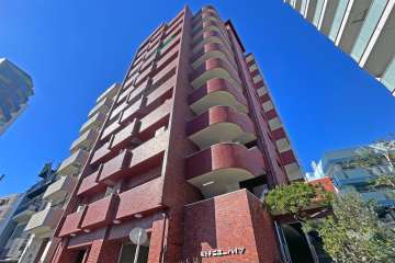 薬王寺ニューハイツの外観（北東側から）