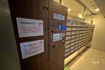 宅配ボックスと共用ポスト