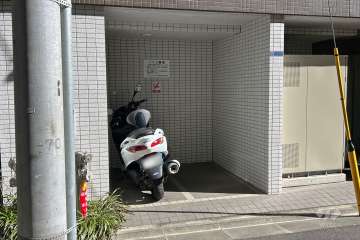 バイク置場