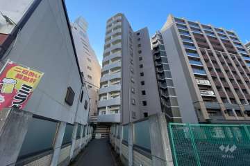日神デュオステージ新宿若松町の外観（北側から）