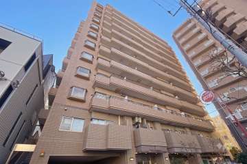 ウィン新宿若松町の外観（北西側から）