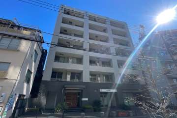 モンヴェール四ッ谷の外観（北西側から）-