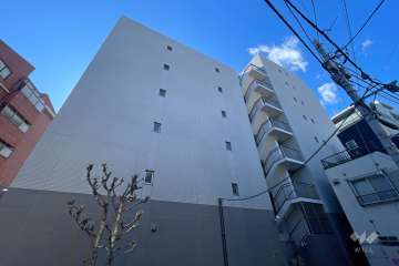 モンヴェール四ッ谷の外観（北東側から）