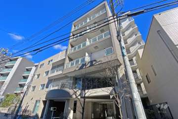 ライトコート四谷の外観（南東側から）