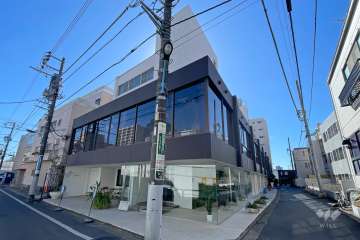 レックス四谷マンションの外観（北西側から）