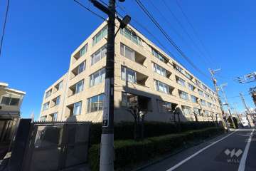 パークハウス四谷の外観（南東側から）　