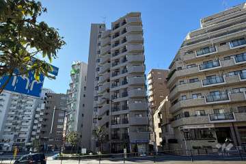 ビクトリアハイム市ヶ谷の外観（北西側から）