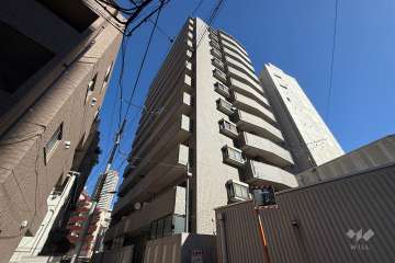 ビクトリアハイム市ヶ谷の外観（南西側から）