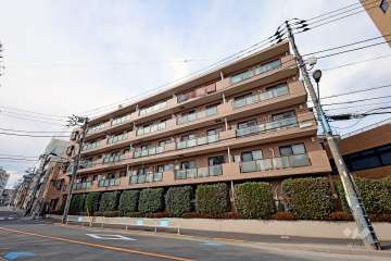 マートルコート下落合の外観（南東側から）