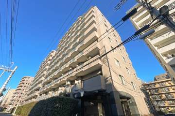 レクセル下落合第1の外観（南東側から）