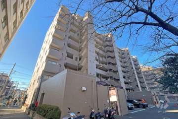 レクセル下落合第1の外観（北東側から）