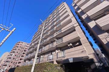 レクセル下落合の外観（南東側から）