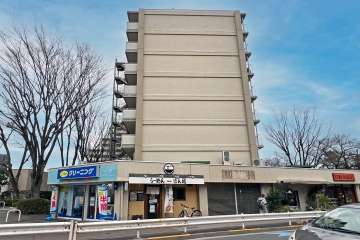 落合パークファミリアの外観（北側から）