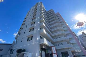 グランドメゾン落合の外観（北西側から）