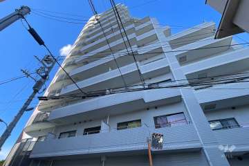 グランドメゾン落合の外観（南東側から）