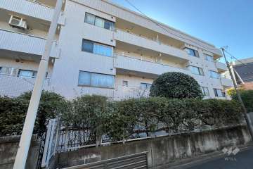 ユニーブル落合の外観（北西側から）